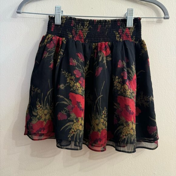Polo Ralph Lauren’s Youth Girls Floral Flowy Lightweight Mini Skirt Size 8 - Picture 2 of 4